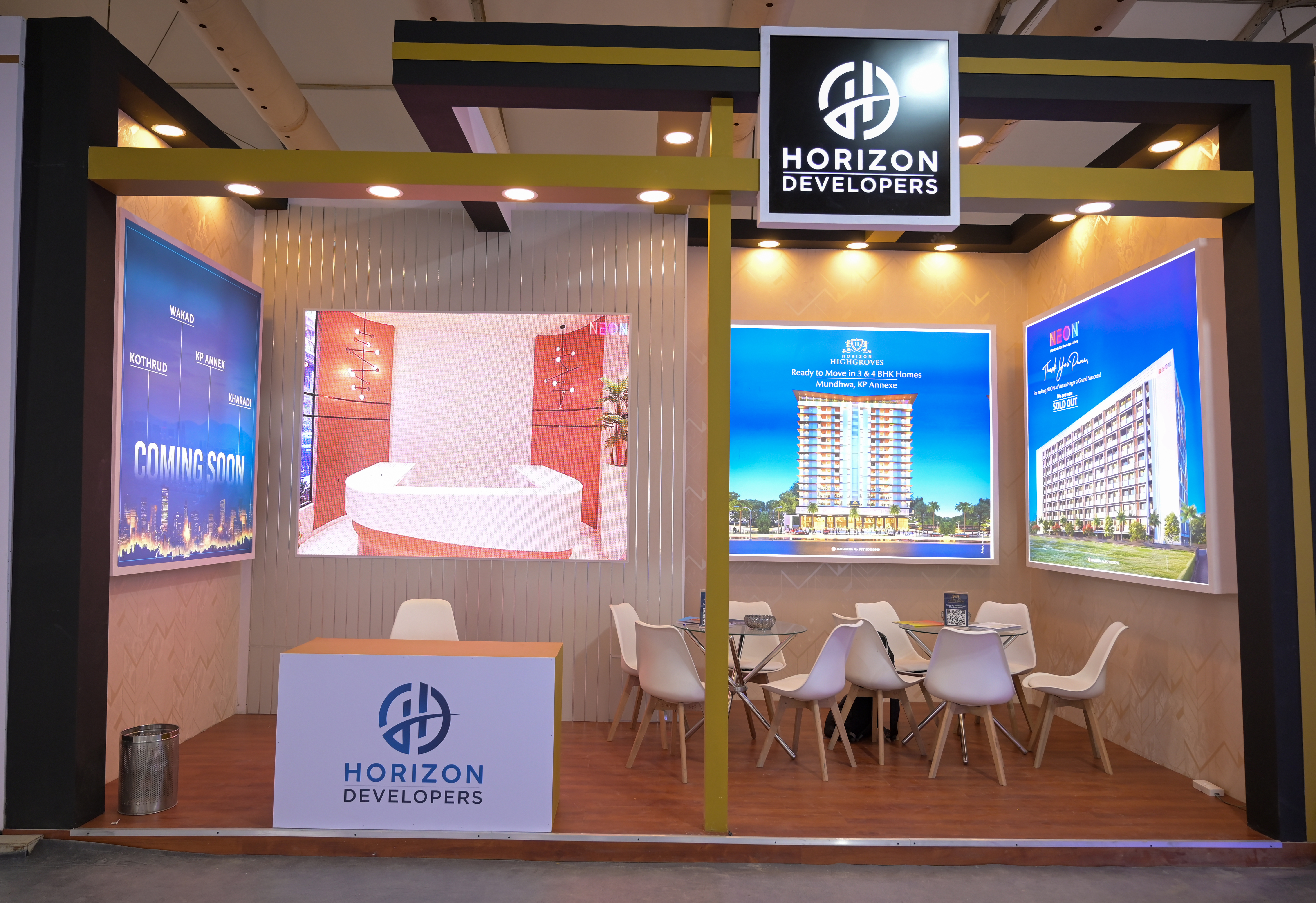 Horizon - Exhibition stall designed by Koncepts Work, photographed by IRPR Agency
